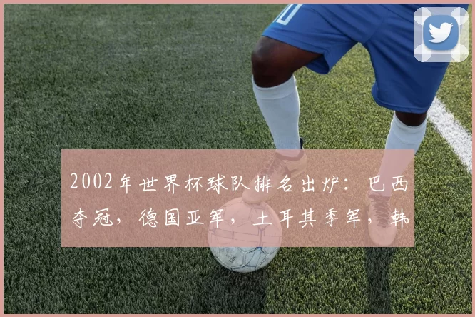 2002年世界杯球队排名出炉：巴西夺冠，德国亚军，土耳其季军，韩国四强成焦点